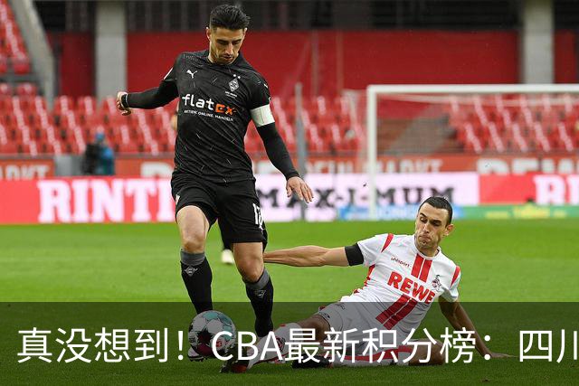 真没想到！CBA最新积分榜：四川、广州并列第一，山东跌入降级区