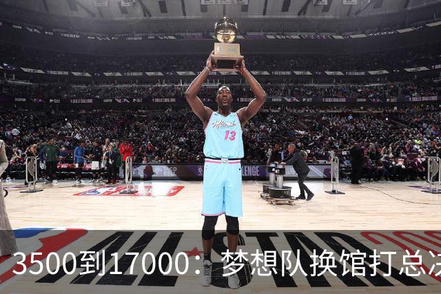 3500到17000：梦想队换馆打总决赛，主场容量翻了近五倍